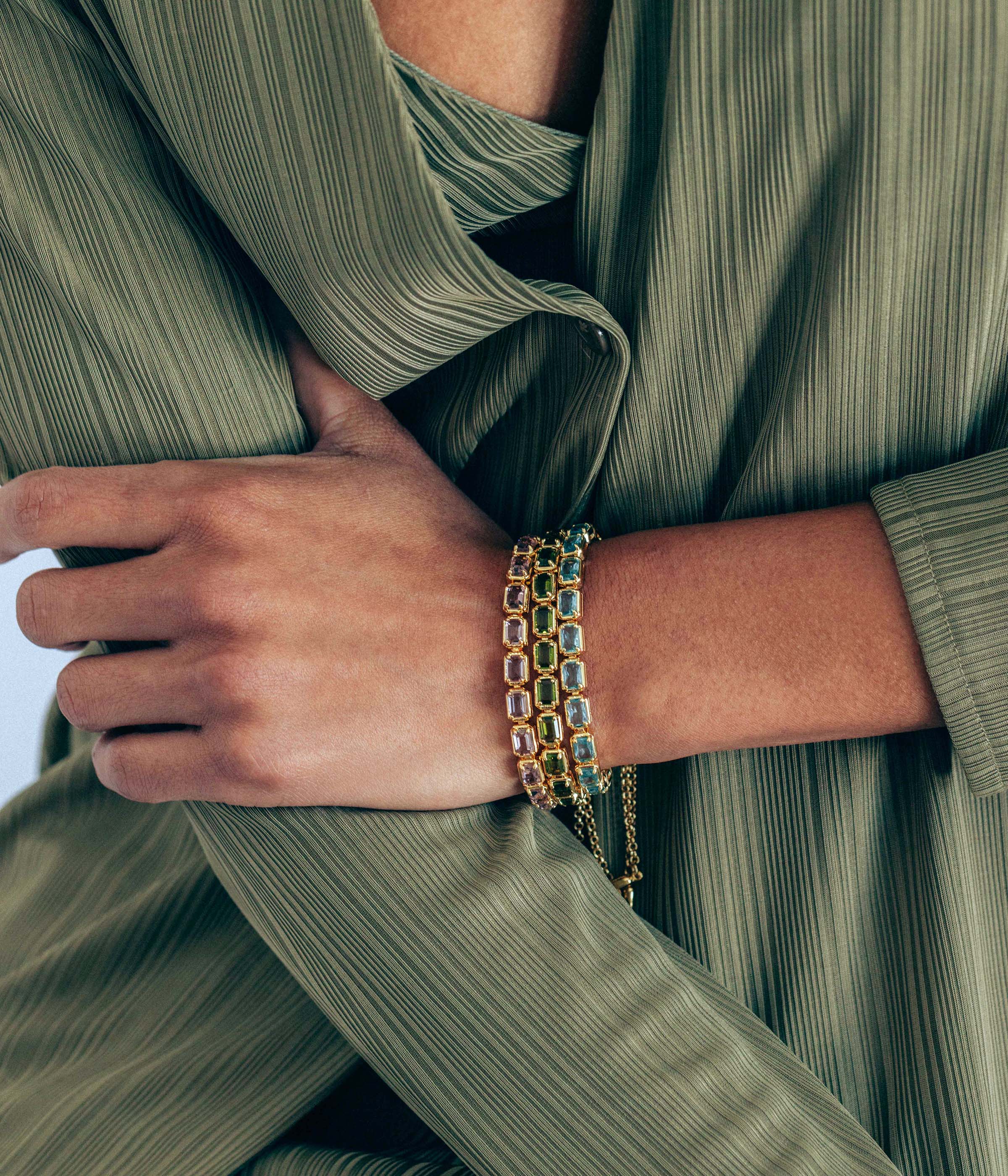 Liza Slider Bracelet in Rosaline view 2