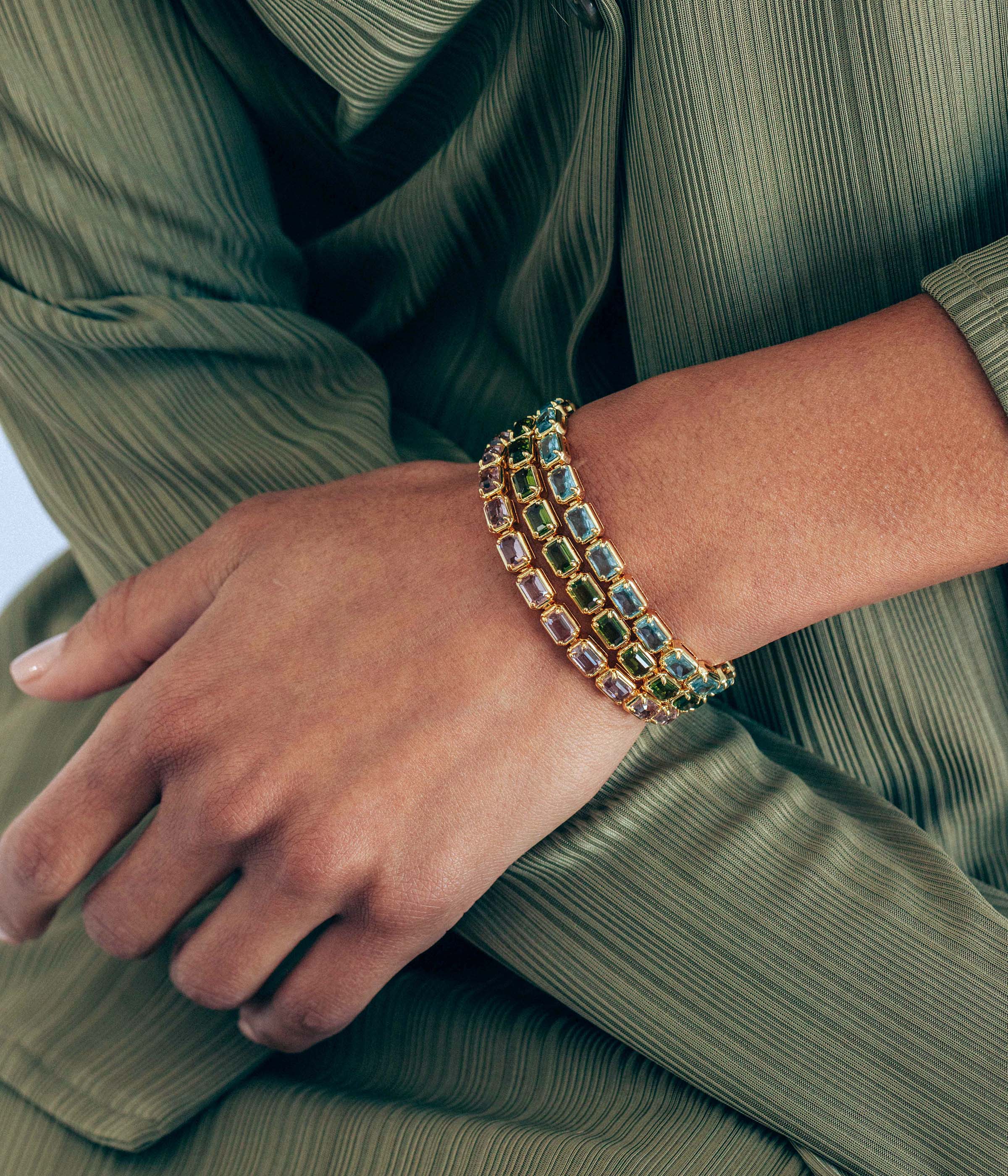 Liza Slider Bracelet in Rosaline view 3