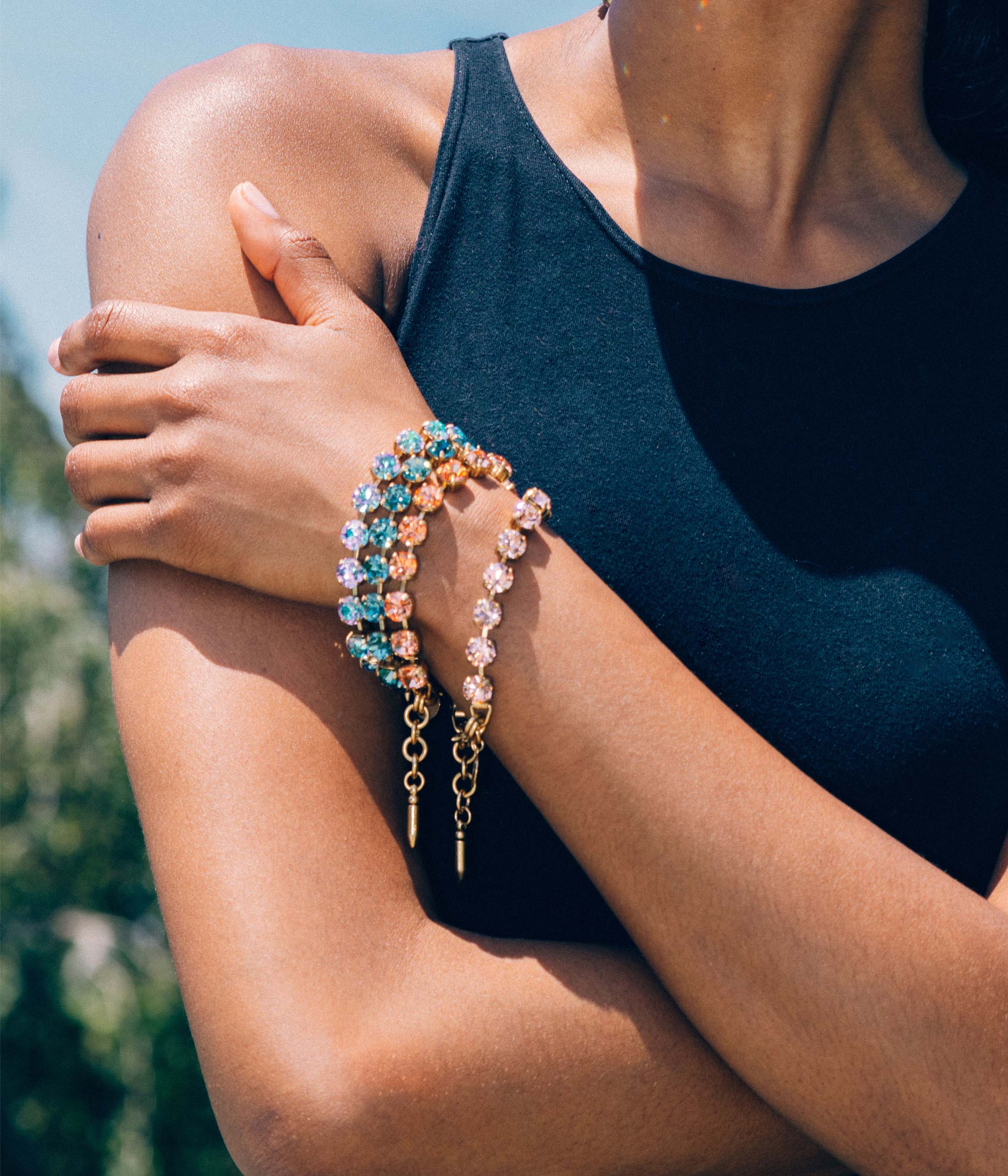 Arista Bracelet in Vintage Rose view 3